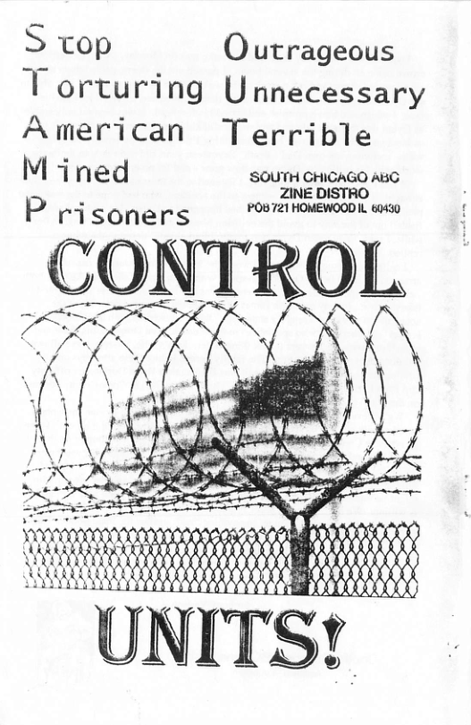 S top Outrageous Torturing Unnecessary American Terrible  M ined SOUTH CHICAGO ABG  : _ZINEDISTRO P risoners POB721 HOMEWOOD L 60430  